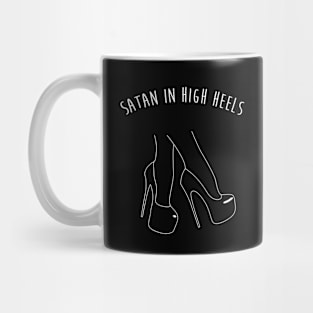 Satan In High Heels Mug